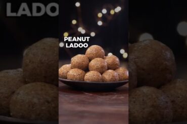 Peanut Ladoo Recipe | Healthy Snacks | High Protein Snacks #shorts #peanutladoo