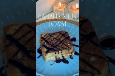 Banana Milk Toast Recipe | Simple, Healthy & Delicious | 2 min recipe #shorts #viral