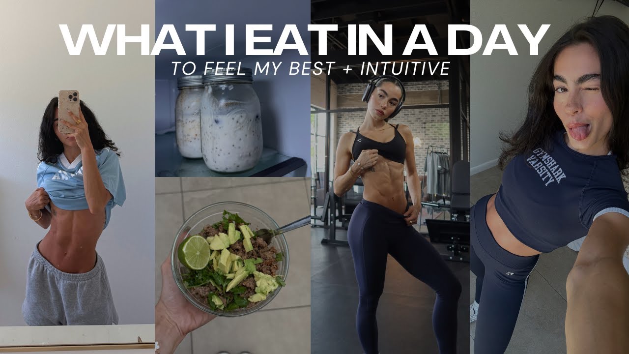 What I eat in a day | easy, gut healing journey, healthy meals + glute day What I eat in a day | easy, gut healing journey, healthy meals + glute day