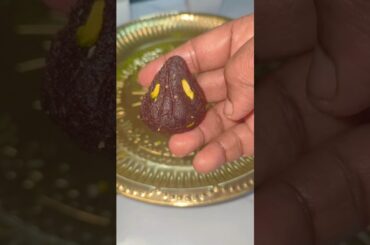 Ragi Chocolate Modak in 5min |Finger millet sweet #recipe #dryfruit #instant  #ganeshchaturthi