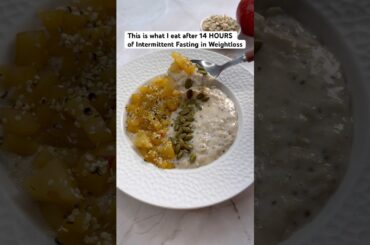 High Protein Oatmeal Bowl #healthyrecipes #healthybreakfast #breakfastideas #breakfast #oatsrecipe