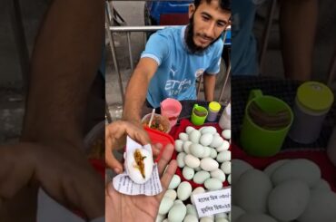 Boiled Egg With Special Salad | Healthy Street Food #shorts