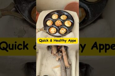 Vegetable Appe on Mitti ka Chulha | Desi Style Healthy Snack Recipe