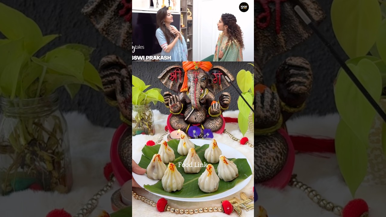 Tejasswi Prakash’s Favourite Modak Recipe #shorts Tejasswi Prakash’s Favourite Modak Recipe #shorts