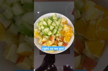 My golden detox juice for a healthy breakfast #chefricardocooking #curedetox