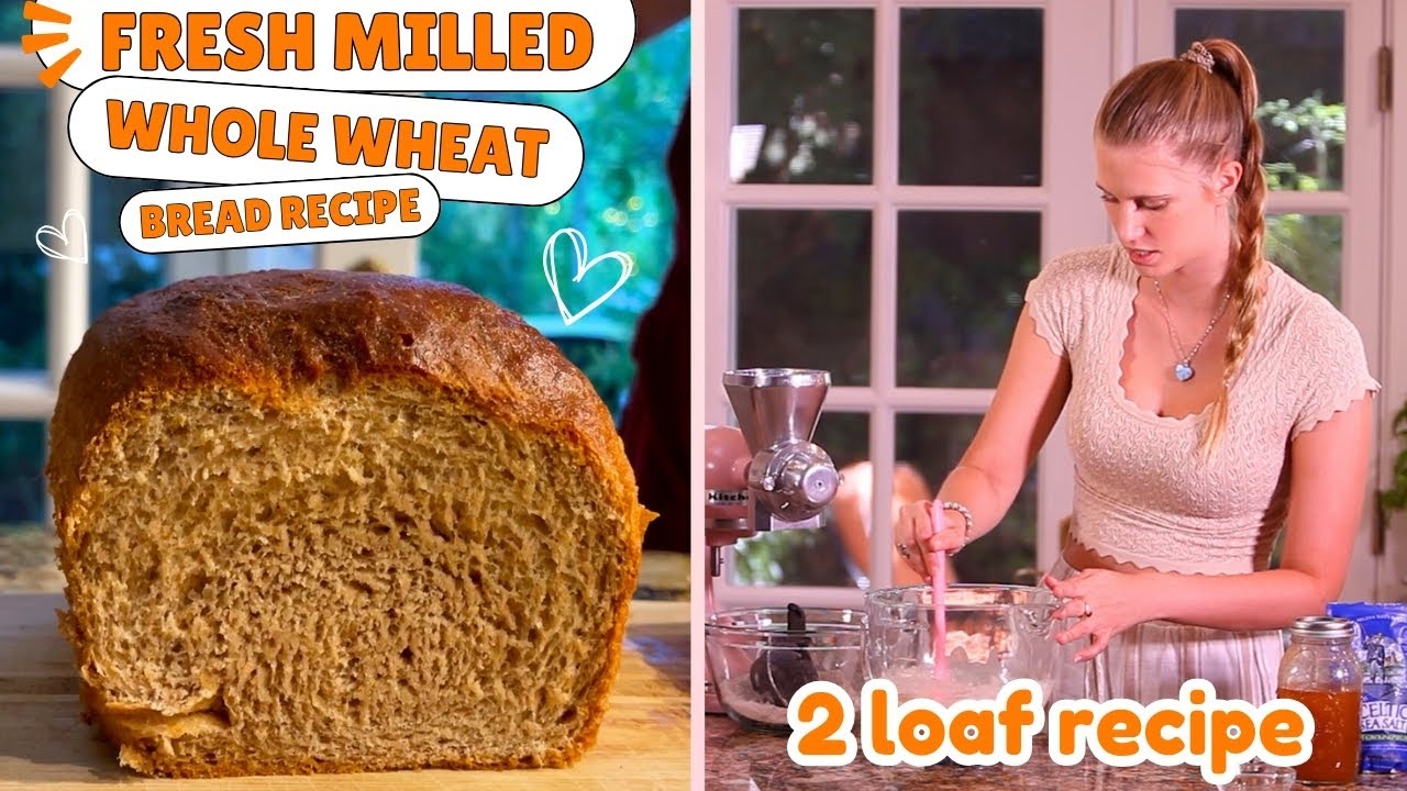 Fresh Milled Flour: How to Make the Healthiest & Best-Tasting Whole Wheat Bread Fresh Milled Flour: How to Make the Healthiest & Best-Tasting Whole Wheat Bread