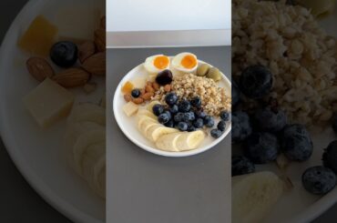 Healthy Balanced Breakfast Plate | What I Eat in the Morning for Energy & Wellness