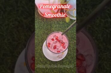 Pomegranate Smoothie for weight loss | Pomegranate Smoothie no sugar no milk #Smoothie #shorts #yt