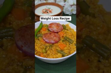 Vegetables Daliya | Healthy Breakfast Recipe #shorts #youtubeshorts #food