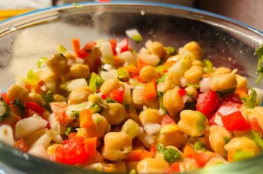 High Protein Salad| Kabuli chana salad recipe|Chana Salad Recipe|chickpee Salad| Gram Salad|#salad