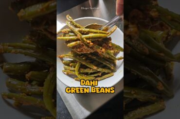 Dahi Green Beans | Healthy PCOS-friendly Recipe | Low Calorie Recipe | #Shorts