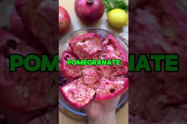 Red Cabbage Salad with Pomegranate & Parsley | Healthy Fiber-Rich Recipe