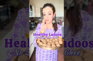 Healthy Ladoos #ganpati #ganeshchaturthi #healthyrecipes #youtubeshorts #recipe #shortsvideo