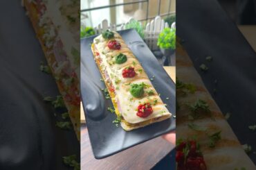 #shorts Grilled Dosa Sandwich Sub #easyrecipes  #ashortaday