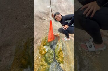 Making Egg Sandwiches in a Hot Spring