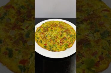 Oats Omelette Recipe #egg #omelette #oatsomelette #shorts #healthy #protein