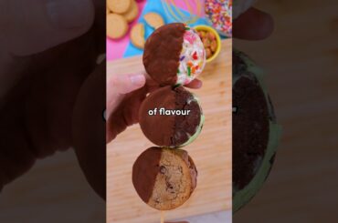 These COOKIE ICE CREAM SANDWICH kebabs are the BEST Dessert Hack!