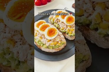 Make a fast breakfast recipe #breakfast #healthybreakfast #easybreakfast