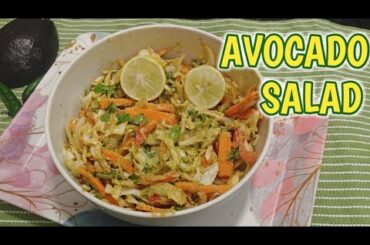 Avocado recipes | Avocado salad | healthy salad recipes | bina mayonnaise k creamy salad | Ekta