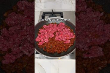 Tired Of Boring Meal Preps? High Protein Turkish Garlic Beef Pasta ONLY 547 Calories!  #recipe #food