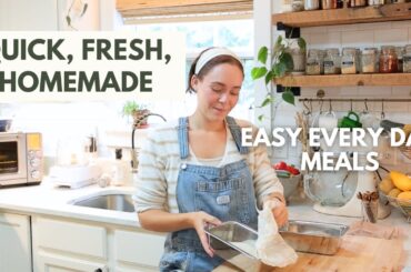 Easy Back-To-Routine Meals (Salads, Breakfast, Homemade Bread, & More)