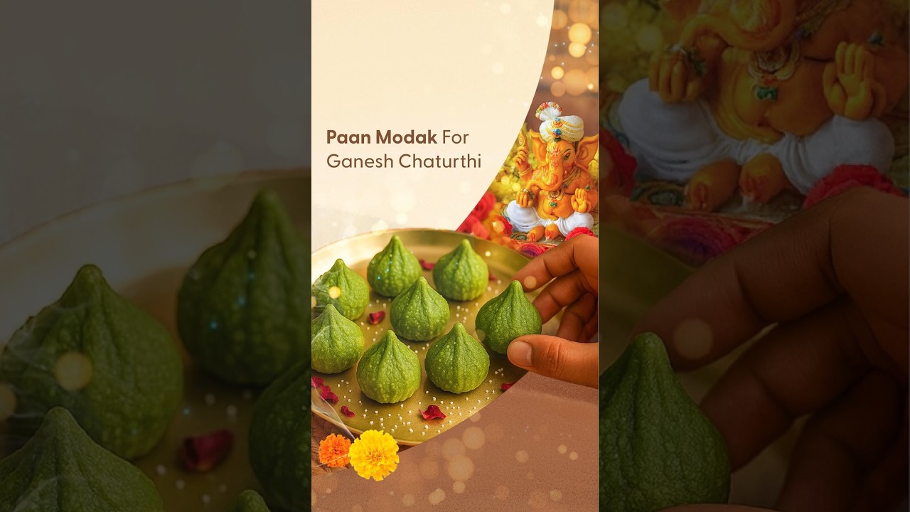 Heavenly Paan Modaks Recipe For Ganesh Chaturthi Heavenly Paan Modaks Recipe For Ganesh Chaturthi