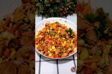 How to Make High Protein Soya Chaat | Healthy Snack Recipe | #Shorts | @hritsjoskitchen7431