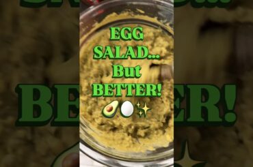 Avacado & Egg Salad that WOWS | High Protein Recipe