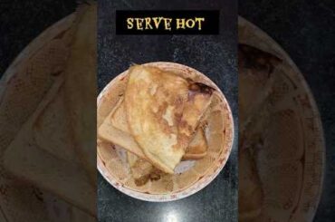 #simplehealthy easy breadomelette making#instant healthy snack recipe for evening#5 minsandwichomlet