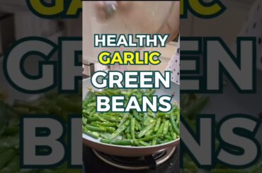 Must try #recipe | Steamed green beans with Garlic & Sesame seeds #cooking #healthy