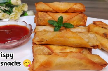 Kids Tiffin Box Ideas|Healthy Snacks Recipes For School Tiffin |Crispy Potato Rolls