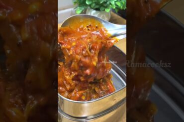 Lunch recipe: Rice n tomato chutney | fruit n snacks #shortsfeed #lunchideas #lunchbox