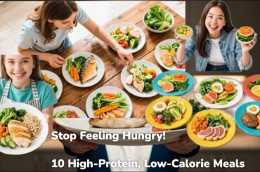 10 High-Protein LOW-CALorie Meals That Actually Fill You Up