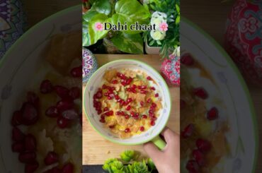 Kabhi Dahi chaat try ki hai ? #recipe #shorts #healthy