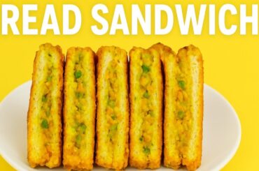 Simple Bread Sandwich Recipe | Easy Breakfast Recipe at Home