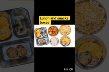 lunch and snacks boxes healthy lifestyle