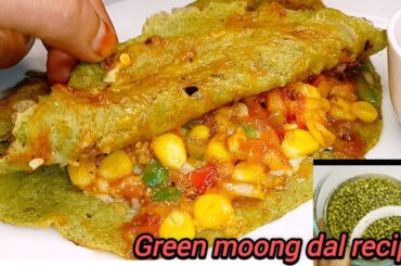 High Protein Cheela Stuffed Recipe | Healthy Breakfast | Weight Loss & Muscle Gain Recipe