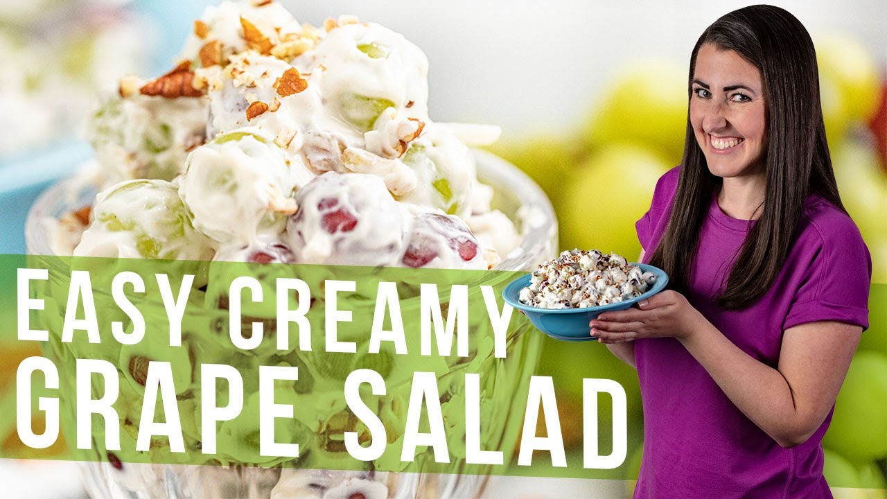 Easy Creamy Grape Salad Easy Creamy Grape Salad