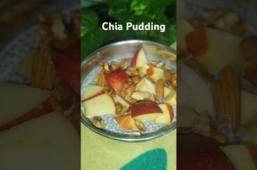 Weight Loss Recipe #Chiapudding #Apple Chia Pudding Recipe #Healthybreakfastrecipe #Ytshorts #Viral