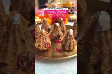 My Healthy Modak Recipe for Ganesh Chaturthi #shorts #trending  #recipe #modak #modakrecipe