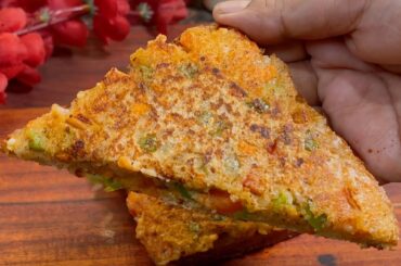 Easy Breakfast Recipe | Suji Toast | Bread Suji Toast Recipe | Snacks Recipe