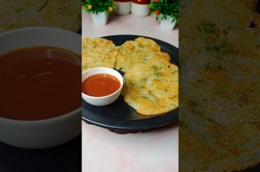 Sagu Chilla Recipe | Healthy Breakfast | Weight Loss Friendly | Easy Morning Snack #shorts