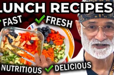 4 Fast & Easy Lunch Recipes to Fuel Your Body and Mind | Perfect for Work, School, or Home