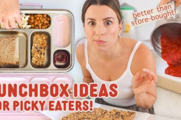 Back to School Healthy Snack Meal Prep | Recipes for Picky Eaters