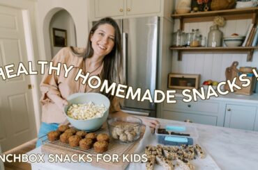 Homemade Snacks For Kids | 5 Easy SNACK IDEAS Your Kids Will Love