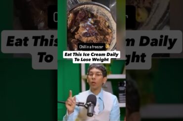 Healthy Chickpea Ice Cream | No Sugar | High Protein Dessert for Weight Loss | Guilt-Free Recipe