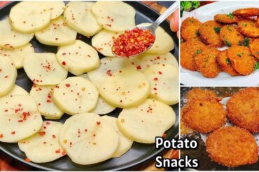 2Minutes Easy Recipes | Crispy Potato Snacks | New Recipe | Evening Snacks Recipe | Potato Recipe |