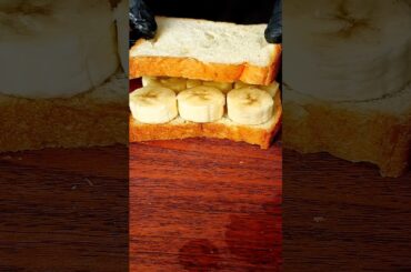 Healthy Bread Banana Toast #short #cookup