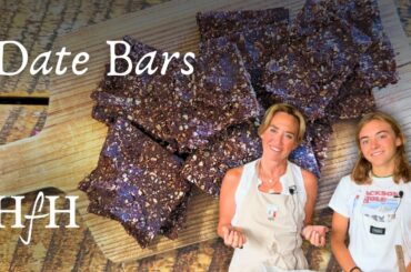 Date Bars Recipe | Easy Healthy Snack Idea! | Everyday at Home with Ruth McKeaney