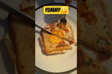 #shorts #viral #trending Would You Eat This? Yummy Egg Toast